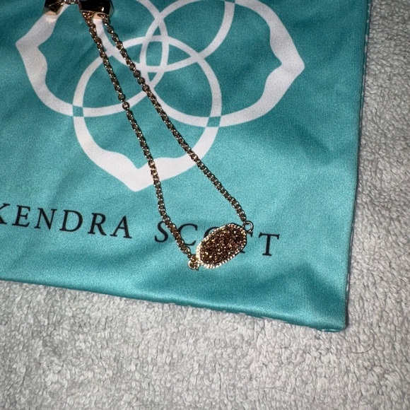 Kendra Scott • Elaina Adjustable Bracelet • Rose Gold Drusy - Picture 5 of 7